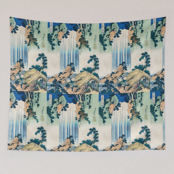 Aperçu de l'œuvre Cascade de Yoro dans la province de Mino Hokusai Katsushika créée et vendue par RBEnt.