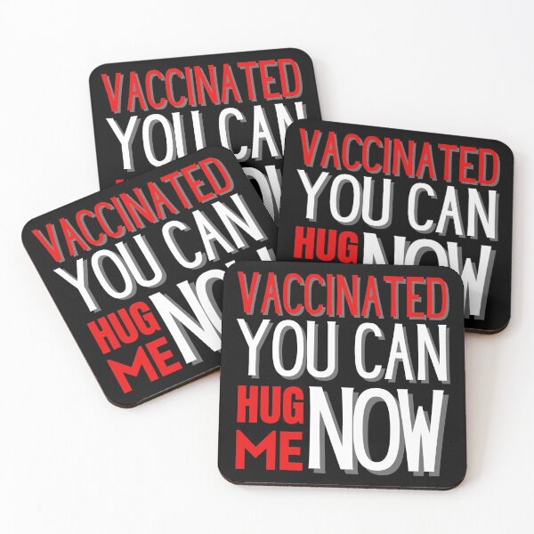 Item preview, Vaccinated, you can hug now me designed and sold by springbloomb.
