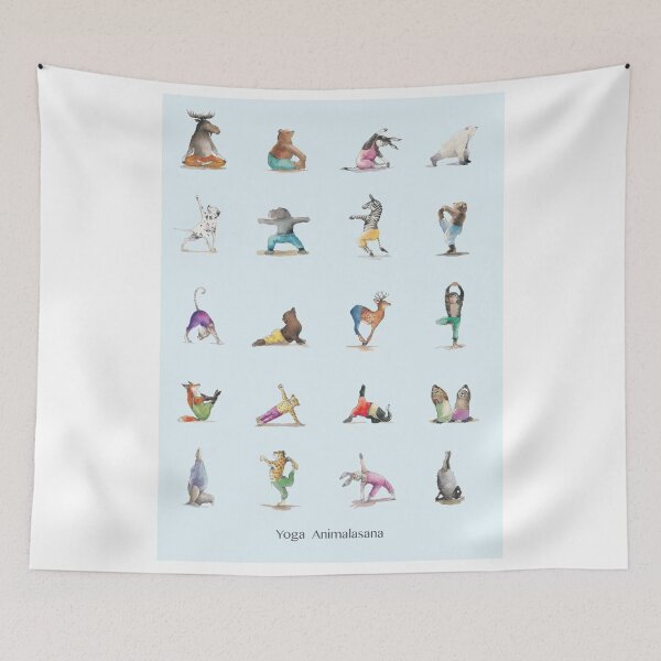 Item preview, Animalasana Cute designed and sold by jenny-lewis.