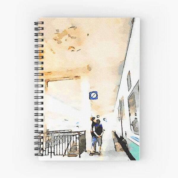 Item preview, Train at the station platform designed and sold by Giuseppe Cocco.