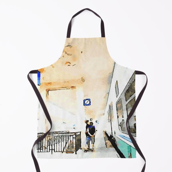 Item preview, Train at the station platform designed and sold by Giuseppe Cocco.