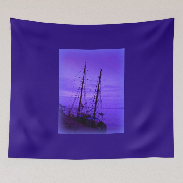 Item preview, Evening Blue Mist in Topsham designed and sold by Charmiene Maxwell-Batten.
