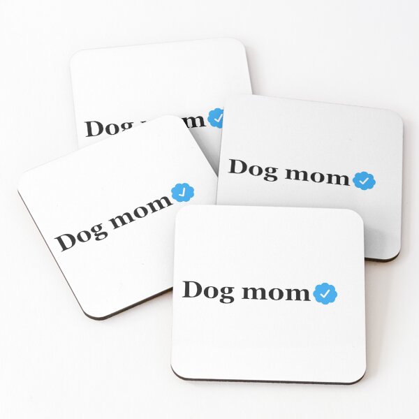 Item preview, Verified Dog Mom designed and sold by stickerplaza.