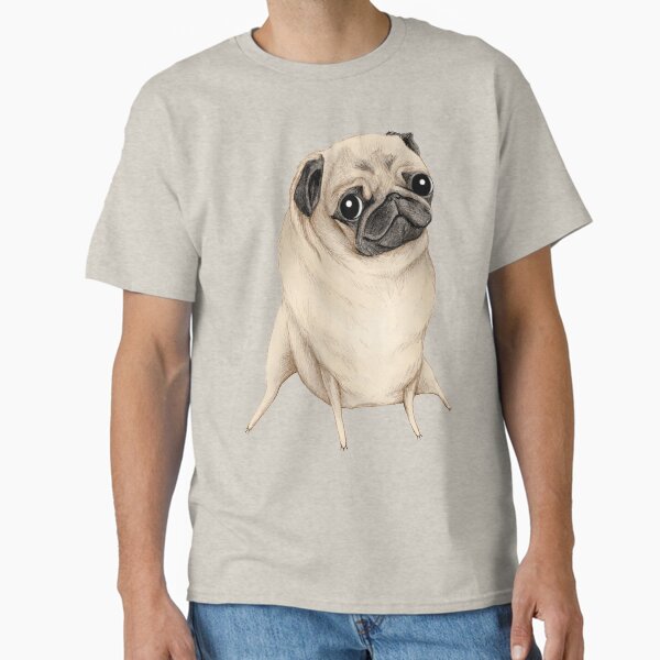 Item preview, Sweet Fawn Pug designed and sold by SophieCorrigan.