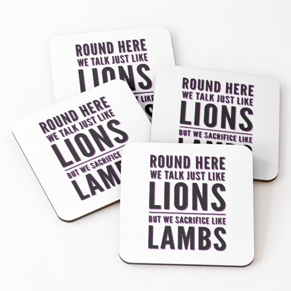 Item preview, Lions and Lambs (Version #2) designed and sold by UnicornPeeps.