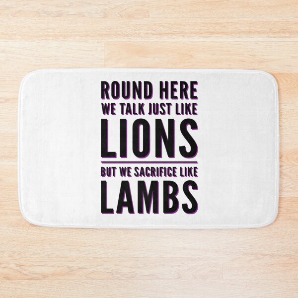 Item preview, Lions and Lambs (Version #2) designed and sold by UnicornPeeps.