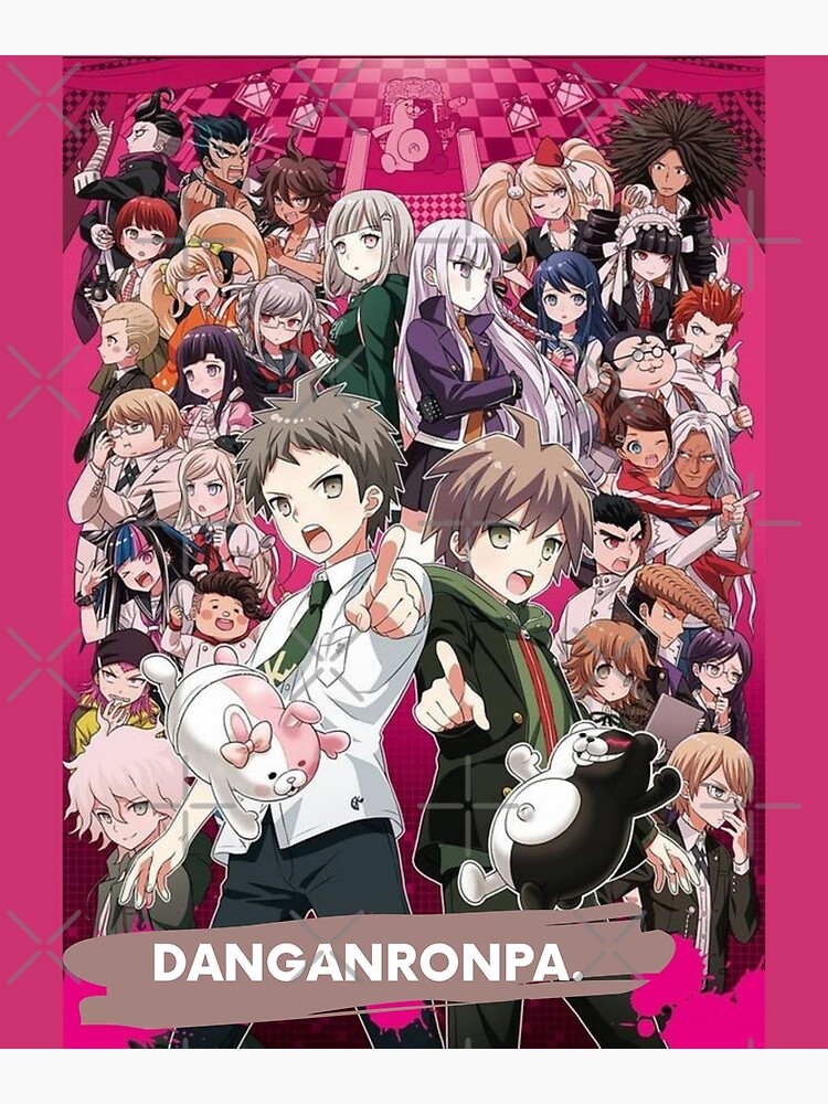 Monokuma Anime Danganronpa School Pencil Case Colorful PU