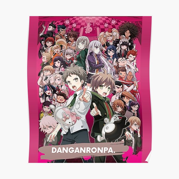 Danganronpa 1 & 2: All In It Poster