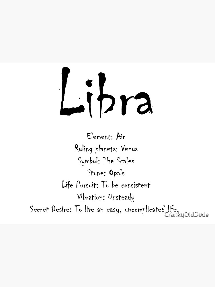 Libra Traits Greeting Card