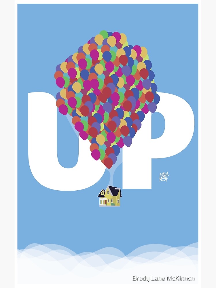 UP (2010) - Minimalist Movie Poster Poster for Sale by Brody Lane McKinnon
