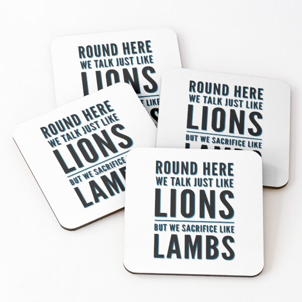 Item preview, Lions and Lambs (Version #3) designed and sold by UnicornPeeps.