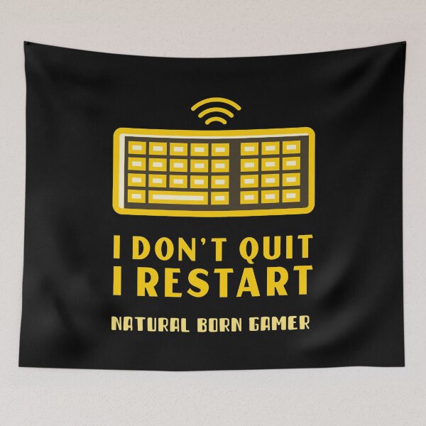 Item preview, Natural Born Gamer  designed and sold by ArtGraffita.