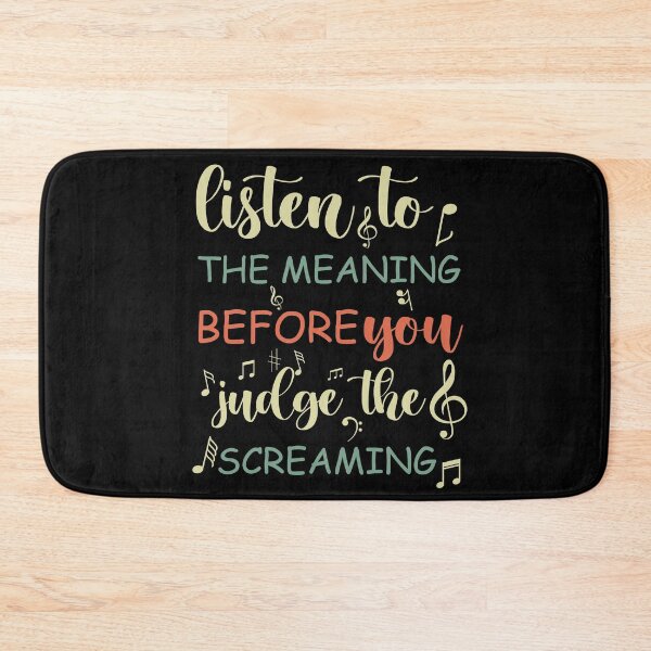 Item preview, Listen To The Meaning Before You Judge The Screaming designed and sold by Life Shop.
