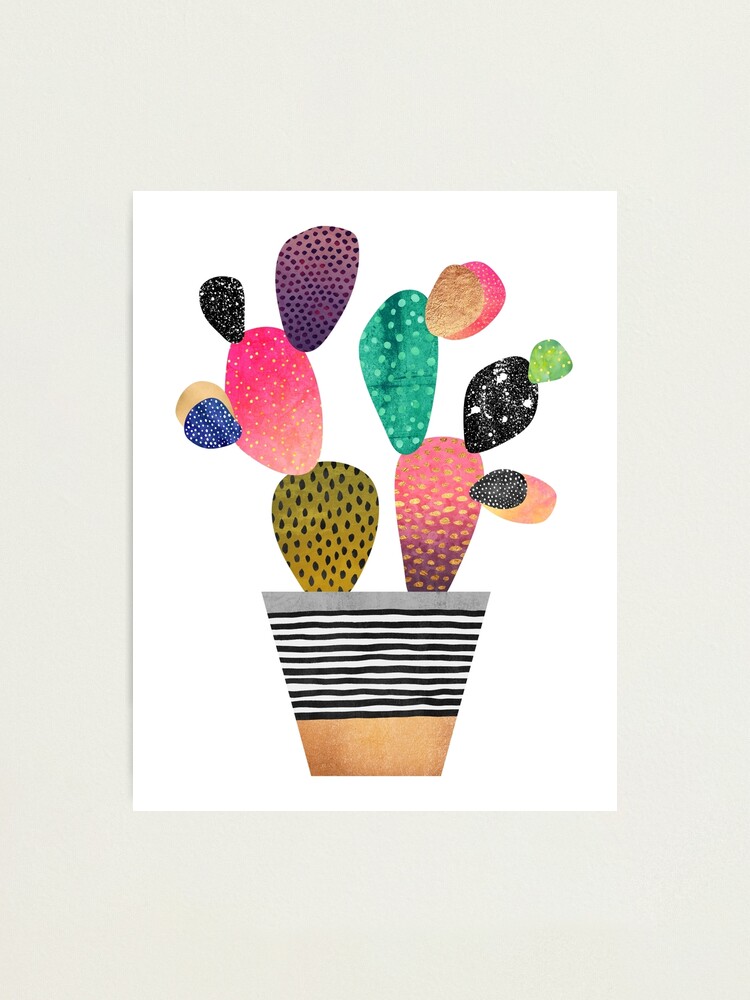Alternate view of Happy Cactus Photographic Print
