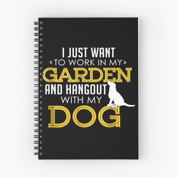 Item preview, i just want to work in my garden and hang out with my dog designed and sold by TrevinoFox.