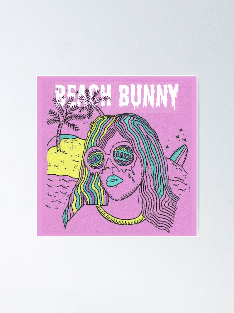 "Beach Bunny Album" Poster For Sale By Belilah | Redbubble