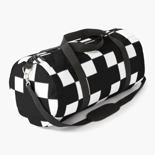 Item preview, Black and white cross shape ,squares pattern. designed and sold by MariaMarinova.