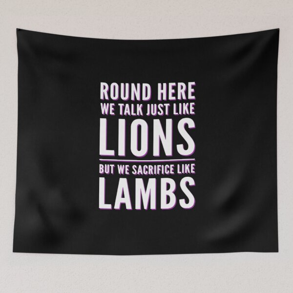 Item preview, Lions and Lambs (Version #5) designed and sold by UnicornPeeps.