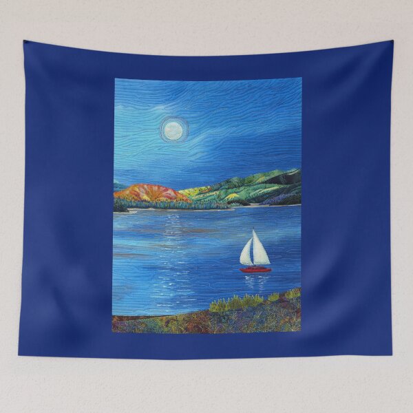 Item preview, Moonlight Sailing designed and sold by Annette Kennedy.