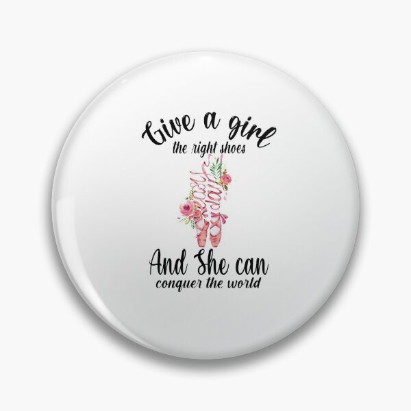 Item preview, Give a girl the right shoes and she can conquer the world designed and sold by CoutuJack.