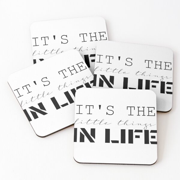 Item preview, It's The Little Things In Life designed and sold by MedSerDesigner.