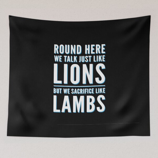 Item preview, Lions and Lambs (Version #6) designed and sold by UnicornPeeps.