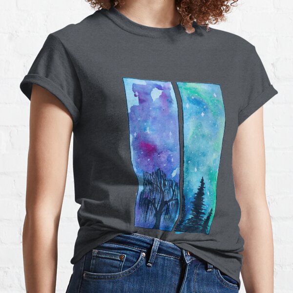 trees and sky Classic T-Shirt