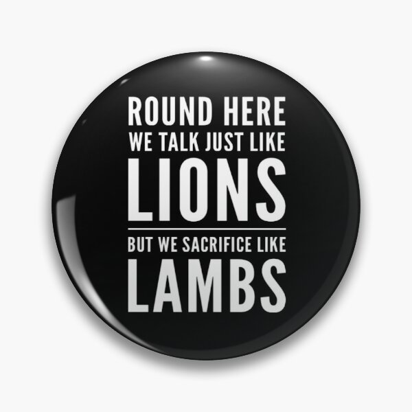 Item preview, Lions and Lambs (White) designed and sold by UnicornPeeps.