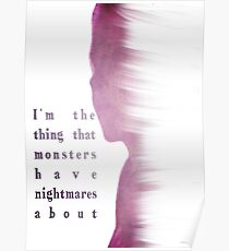 Buffy Summers - The Vampire Slayer Poster