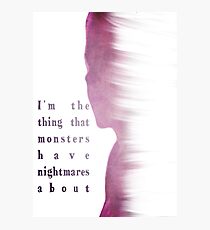 Buffy Summers - The Vampire Slayer Photographic Print