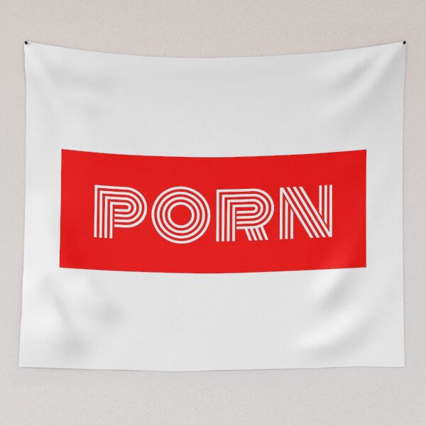 Item preview, Porn sign text XX red background gift for adults designed and sold by artesis.
