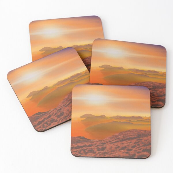 Item preview, Cool Mountain Sunset Illustration designed and sold by cmartmen.
