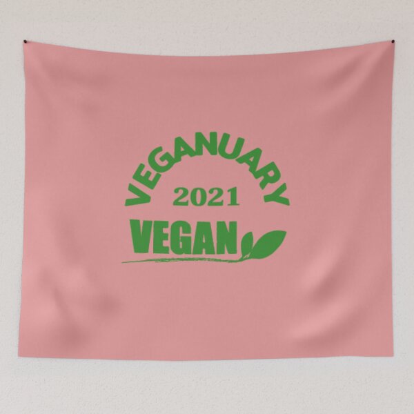 Artikelvorschau, Lustiges 2021 Veganuary Design entworfen und verkauft von wijit.