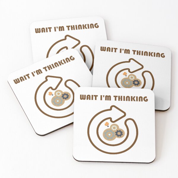 Item preview, Wait I'm Thinking |  funny quotes designed and sold by DANT-shirts.