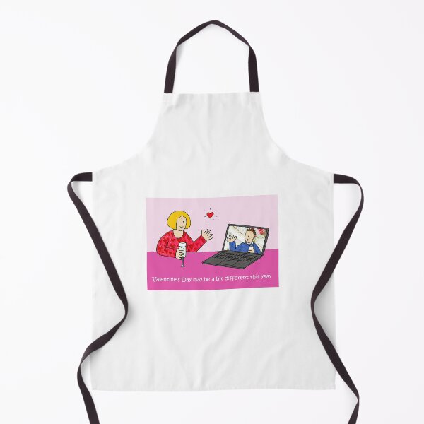 Item preview, Covid 19 Internet Dating Valentine's Day Cartoon designed and sold by KateTaylor.