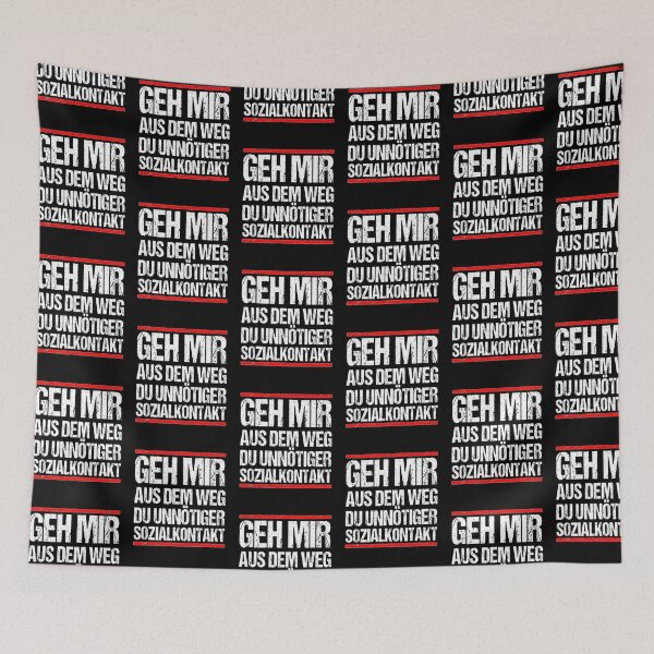 Item preview, Get out of my way you unnecessary social contact designed and sold by urban-design.
