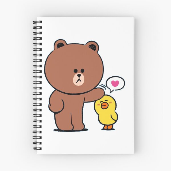 Item preview, Cute brown bear and duck designed and sold by Afra 8.