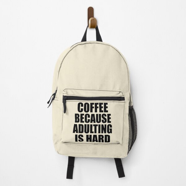 Item preview, Coffee Because Adulting is Hard designed and sold by Adel Qasem.