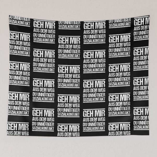 Item preview, Get out of my way you unnecessary social contact designed and sold by urban-design.