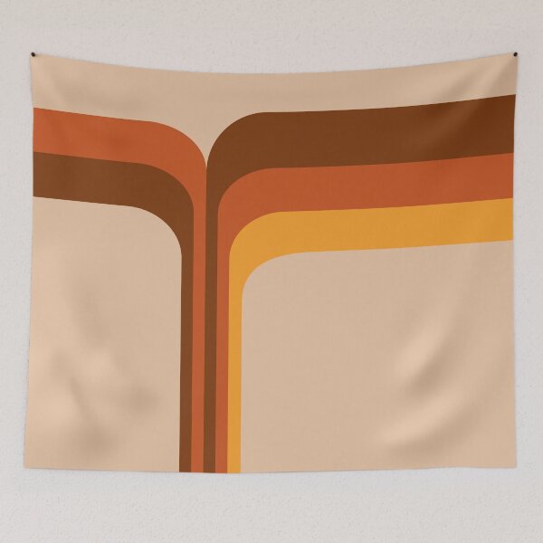 Item preview, Retro 70s Supergraphic Stripes designed and sold by Gabriela Simon.