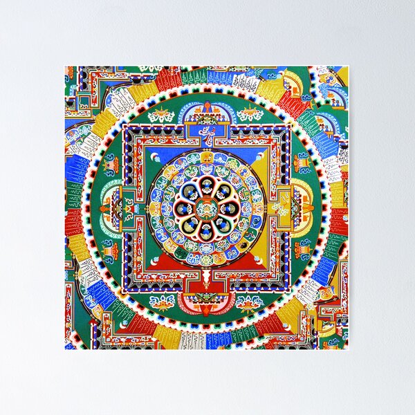 Item preview, Mandala bouddhiste 27 designed and sold by GuyBlank.