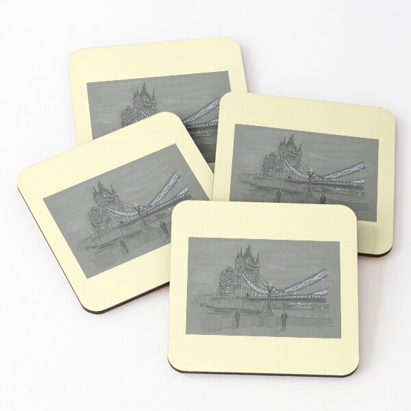 Item preview, London Bridge, foggy day designed and sold by TrudyFong.