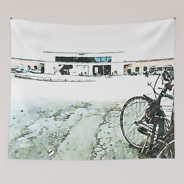 Item preview, Bicycles in the station square designed and sold by Giuseppe Cocco.
