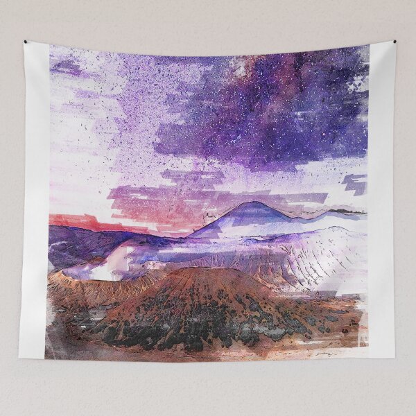 Item preview, Milkyway Mount Bromo Indonesia. For Space & Astronomy Lovers.  designed and sold by ColortrixArt.