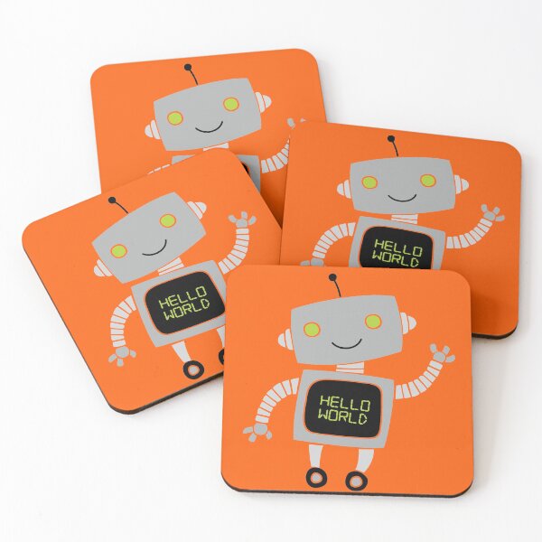 Item preview, Cute Hello World Programming robot designed and sold by heathercashart.