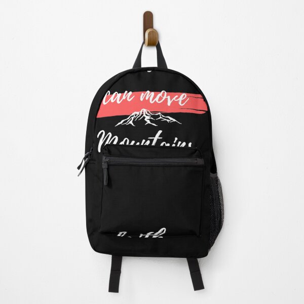 Item preview, Christian quote bible verse Faith can move mountains designed and sold by pureheartvision.