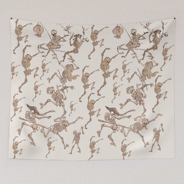 Item preview, Kyosai Skeletons  designed and sold by Hellisotherppl.