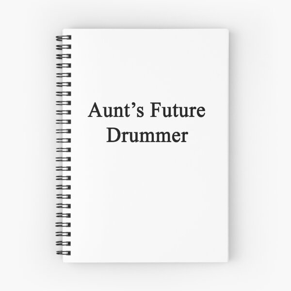 Item preview, Aunt's Future Drummer  designed and sold by supernova23.