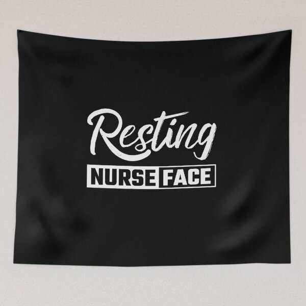 Item preview, Resting nurse face designed and sold by ReichBourne.