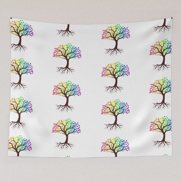 Item preview, Rainbow tree designed and sold by Celise21.